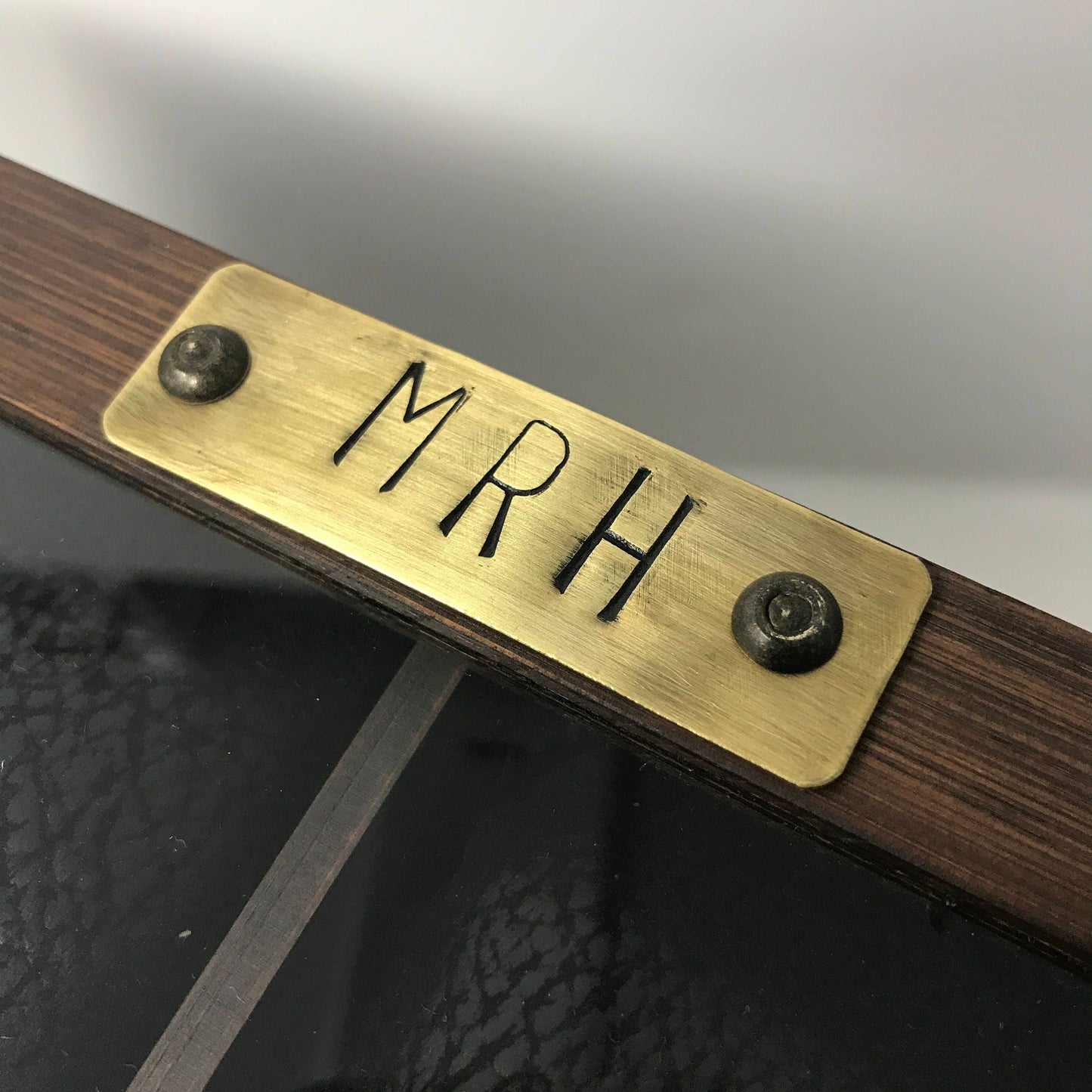 Stamped Metal Monogram ADD ON