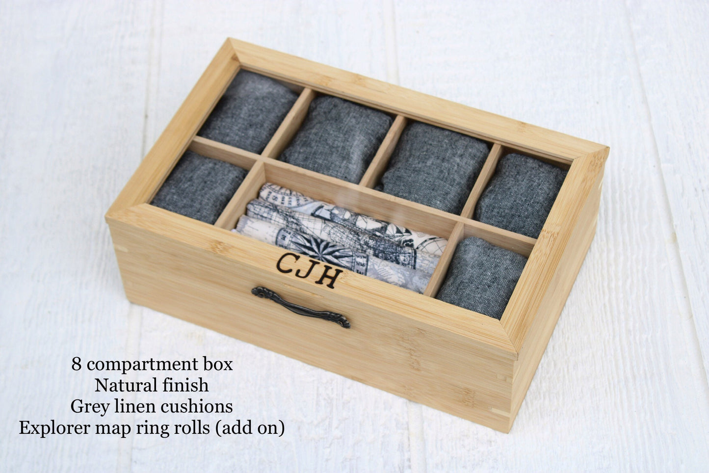 Burn Stamped Monogram ADD ON