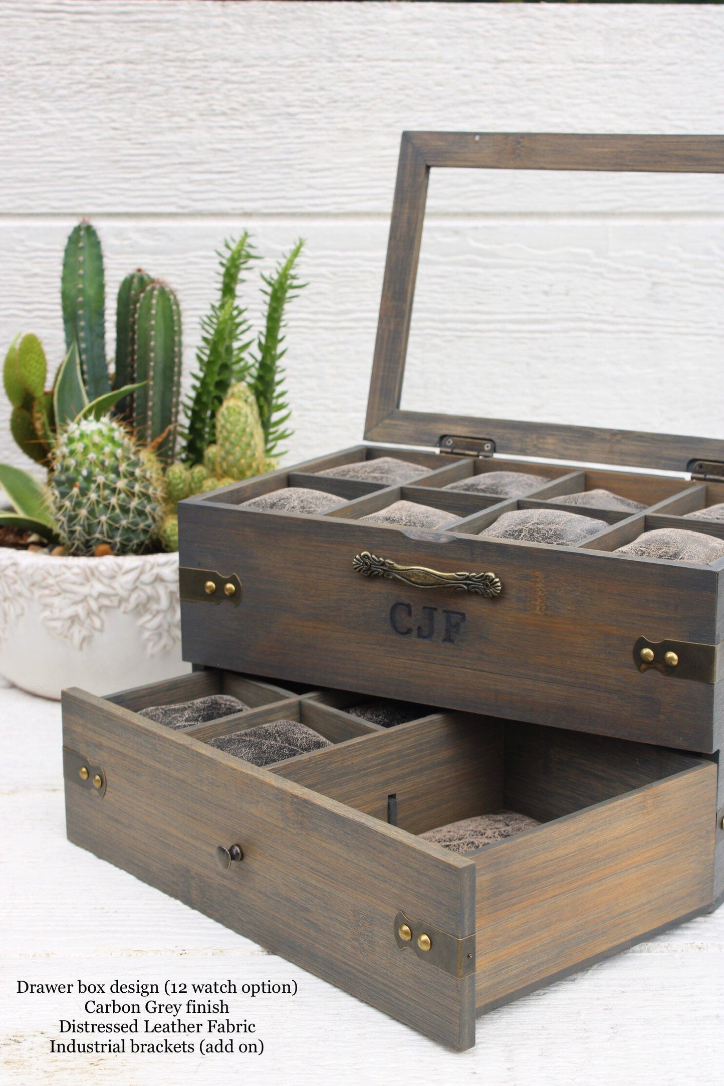 Burn Stamped Monogram ADD ON