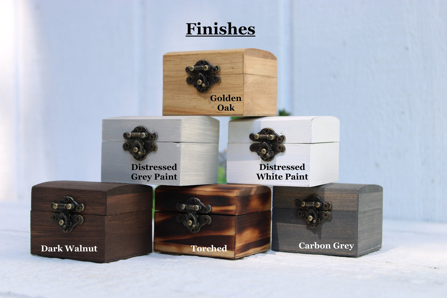 Double Ring Bearer Box