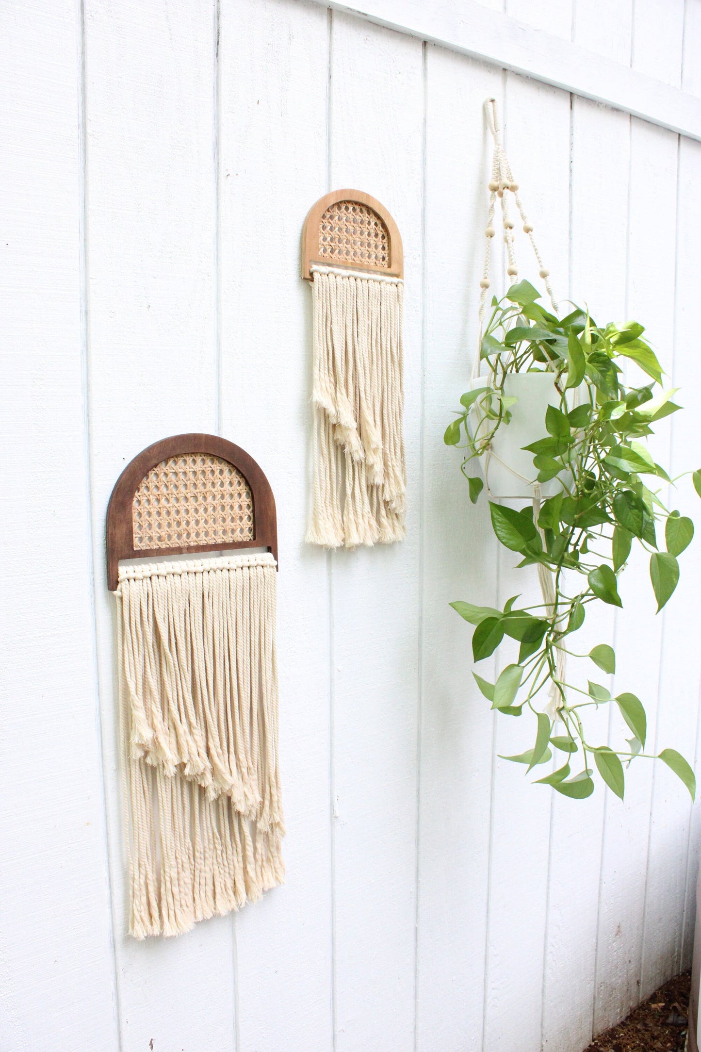 Arch Rattan Wall Hanging
