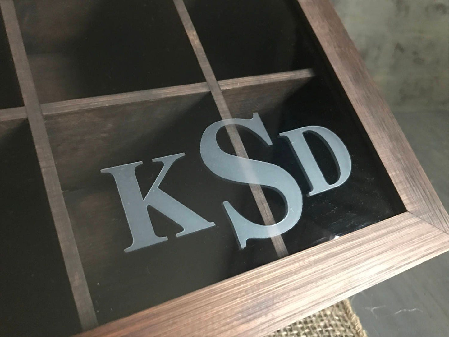 Etched Monogram ADD ON