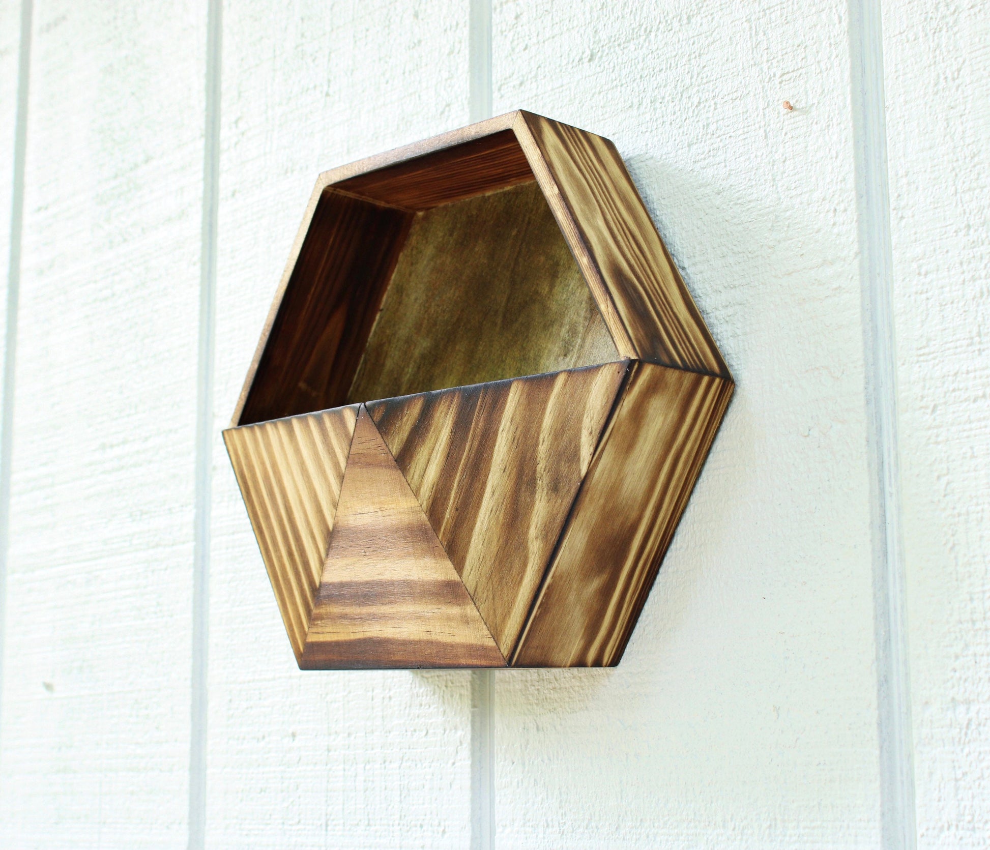 geometric succulent wall planter Geometric Succulent Wall Planter – Dunn Rustic
