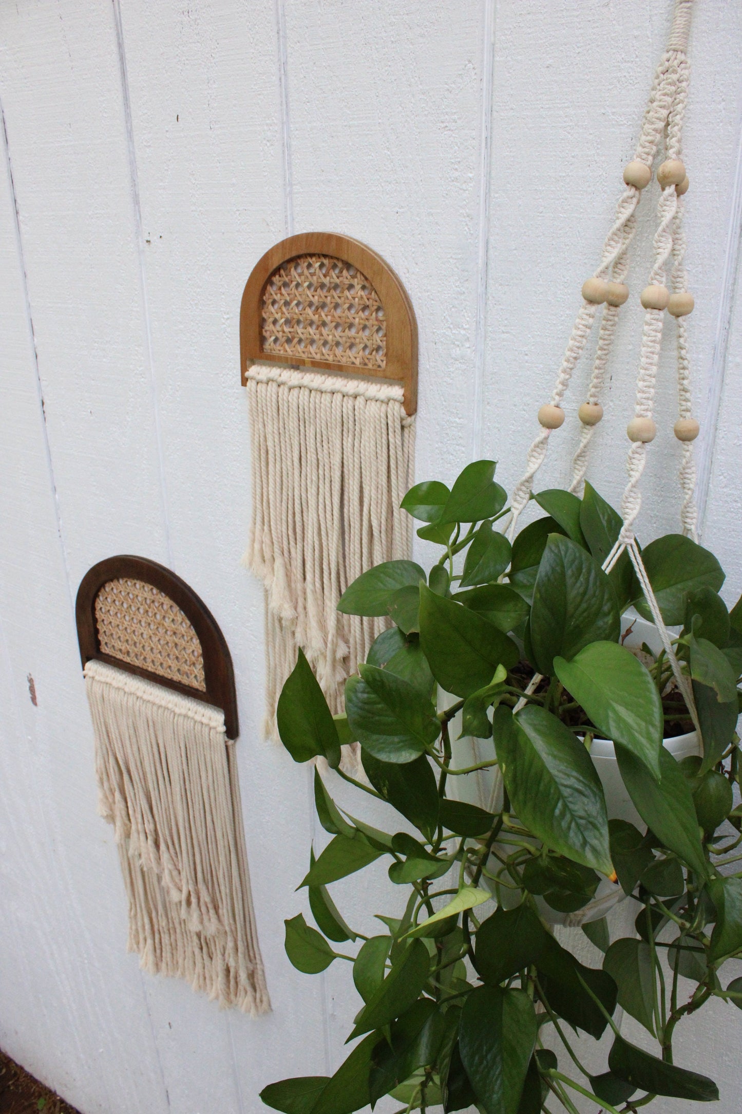 Arch Rattan Wall Hanging